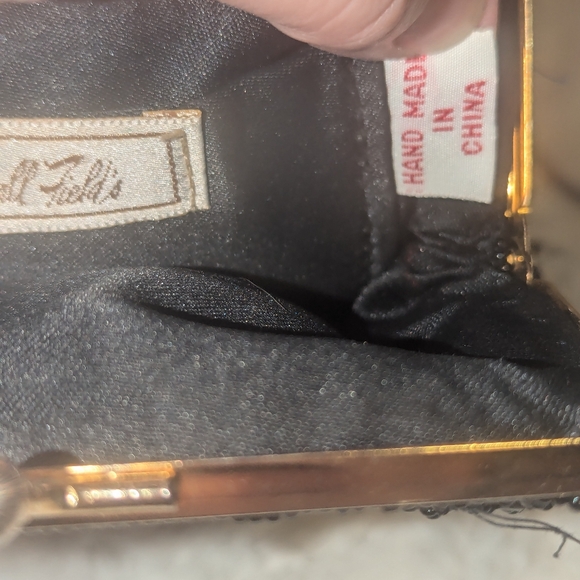 Marshall Fields Glass Beaded Evening Bag - Picture 3 of 8